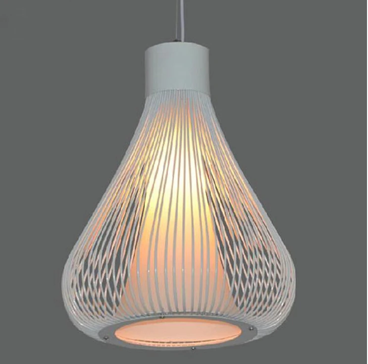 Промышленная клетка подвесные светильники дизайн американский кантри кованого