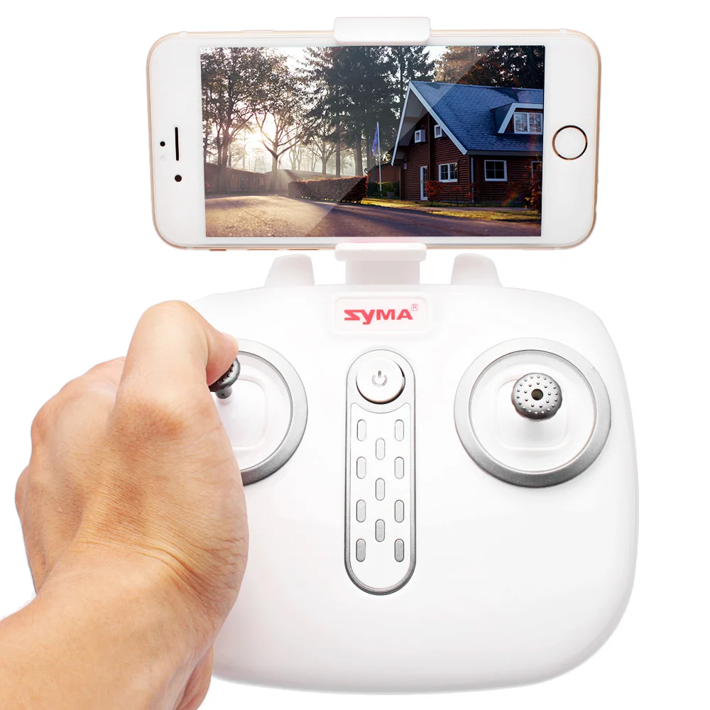 Оригинальный SYMA X8 PRO gps Радиоуправляемый Дрон Квадрокоптер с Wi Fi 720p камерой FPV 6Axis
