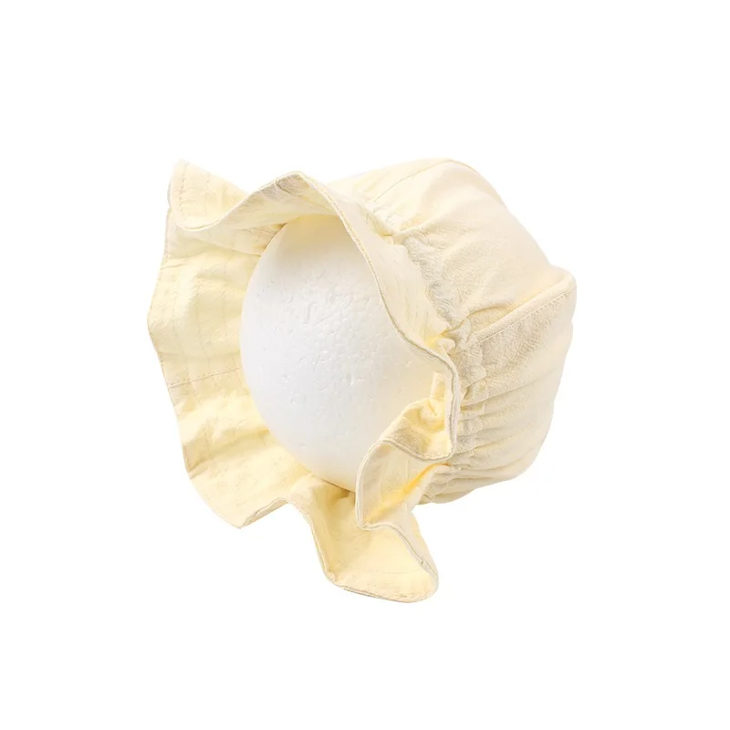 Милая хлопковая детская шапочка эластичная двухсторонняя шапка для девочек