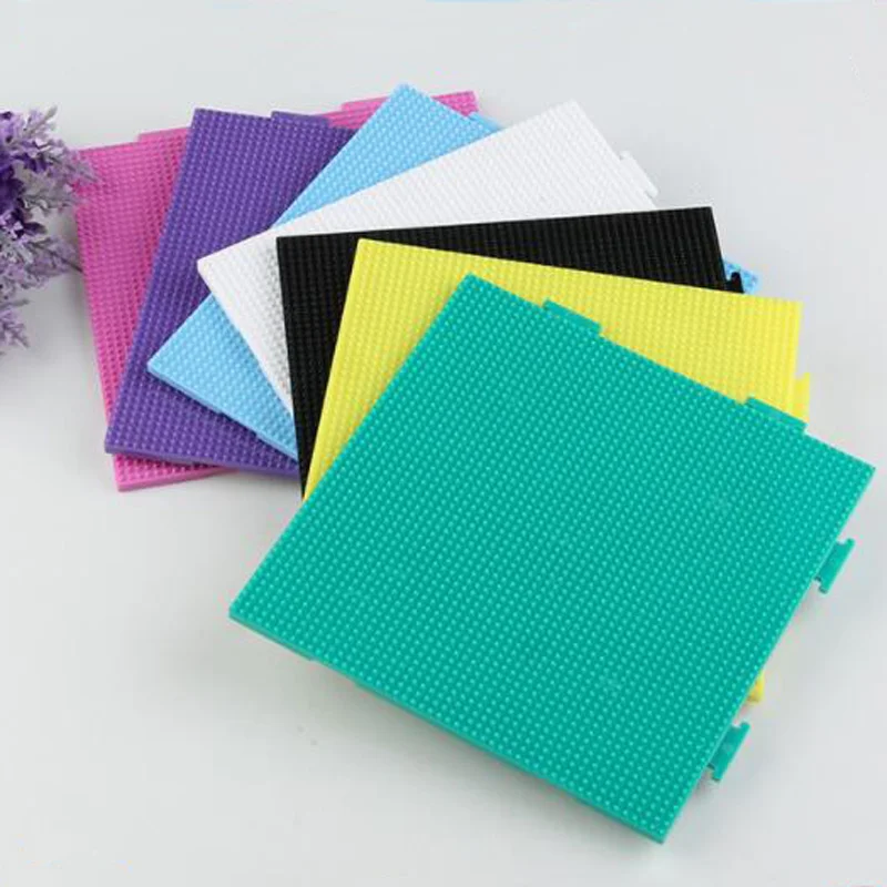 Yant Jouet-Cuentas de Hama de 2,6mm, tablero de plantilla Circular de varios colores, en Blanco, Negro, Rosa, verde y azul, Material para manualidades-1