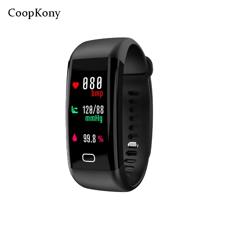 

Смарт-браслет с цветным экраном, пульсометром и тонометром