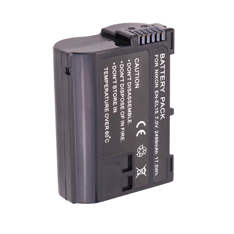 1PcsExcellent Bateria EN EL15 батарея ENEL15 камера для Nikon DSLR D600 D610 D800 D800E D810 D750 D7000 D7100 V1|battery for