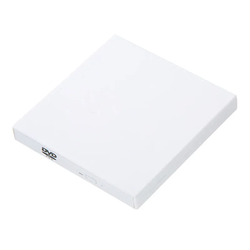 Ультра тонкий внешний USB 2 0 Слот в DVD RW CD плеер драйвер писатель для ПК JLRL88|Боксы