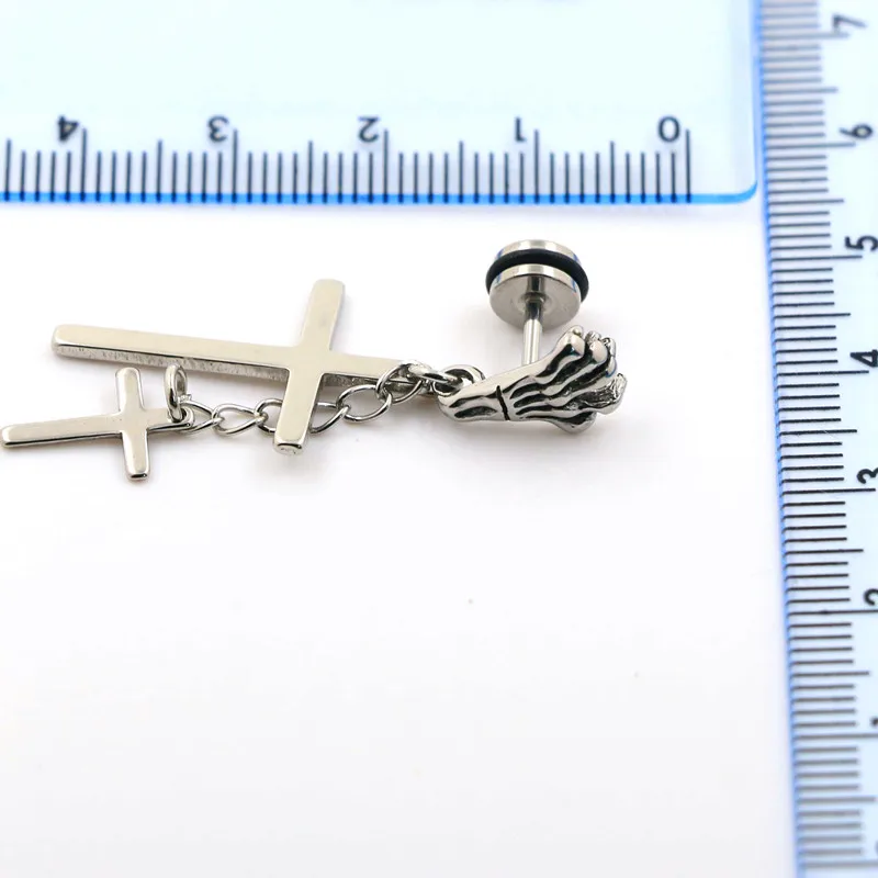 Бесплатная доставка новая иллюзия обман 20 шт из нержавеющей стали Скелет руки