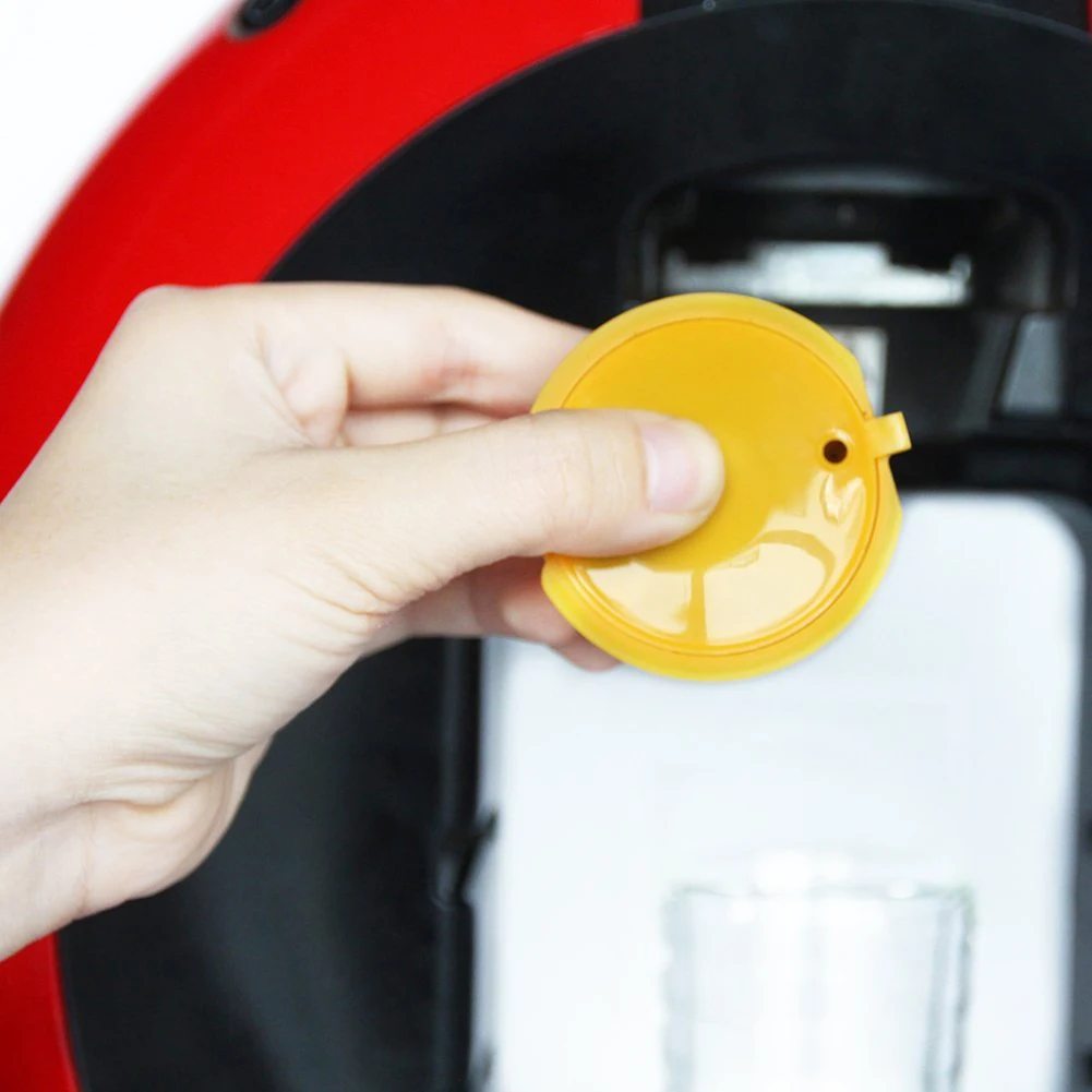 1 шт постоянных Dolce Gusto Кофе капсулы Пластиковая Капсула фильтры для кофе многоразовые совместимые с Nescafe 8 цветов