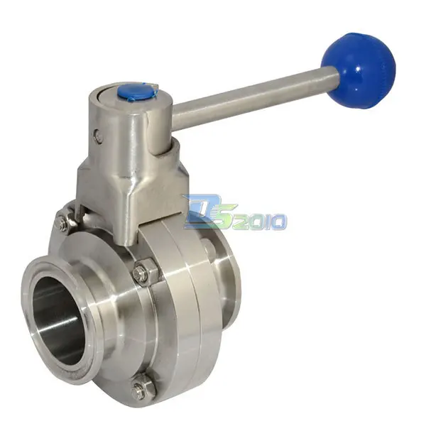 1 1/2 &quot1 5&quot 38 мм OD санитарно полный порт бабочка клапан наконечник 50 5 SS316 1000 WOG