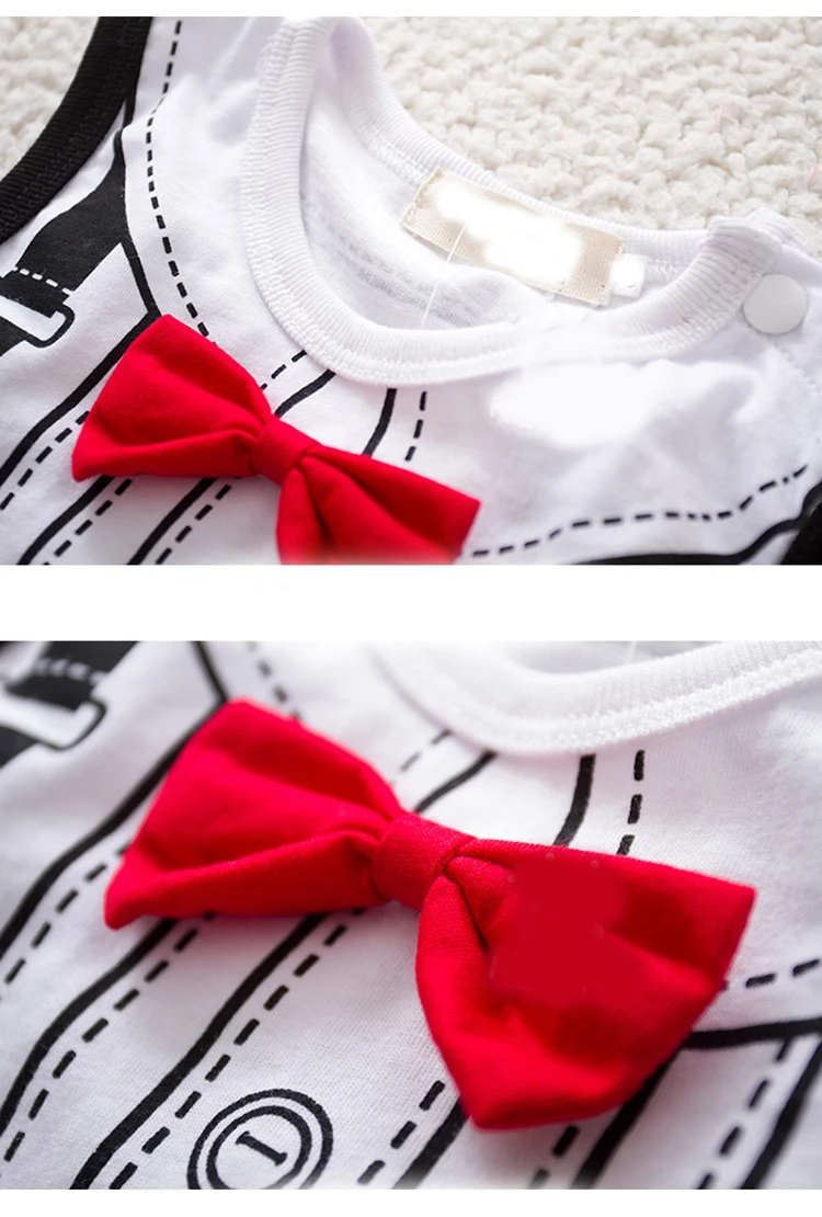 Рождественские комплекты одежды для новорожденных мальчиков и девочек