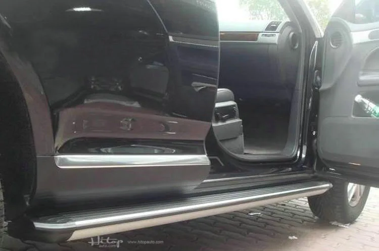 Подходит для VW Touareg 2003- боковая панель боковая ступенчатая Беговая доска, ISO9001 качество, уплотненный дизайн, может выдержать вес 5 человек