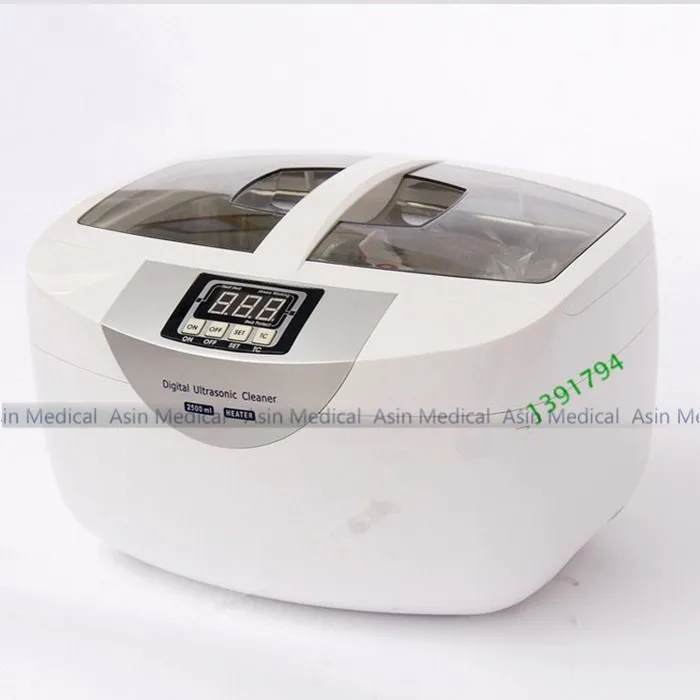 

High Quality Brand New Powerful 160 Watts Digital Ultrasonic Cleaner With Large 2.5L Stainless Steel Tank And Heater