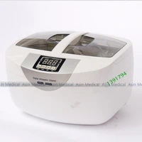 high quality brand new powerful 160 watts digital ultrasonic cleaner with large 2 5l stainless steel tank and heater