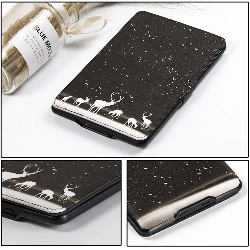 BOZHUORUI чехол для Amazon Kindle Paperwhite1/2/3(7th поколения-2012/2013// выпуск) e-книги DP75SDI ручной Стенд Крышка