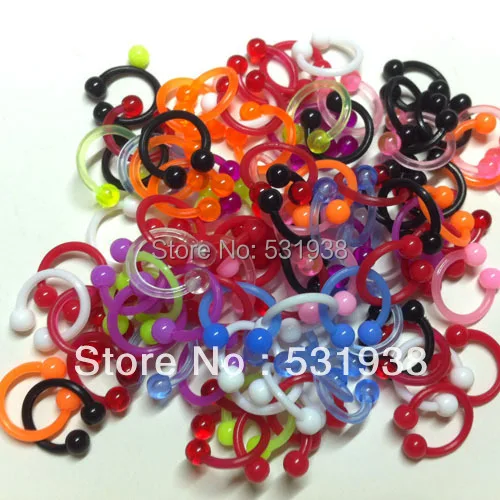 Кольцо для пирсинга носа 100 шт. | Украшения и аксессуары