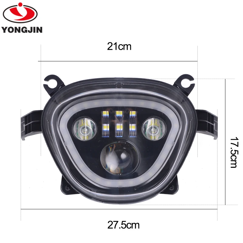 Черная фара wirh halo для Suzuki Boulevard M109R VZR1800 M90 2006 2019| |