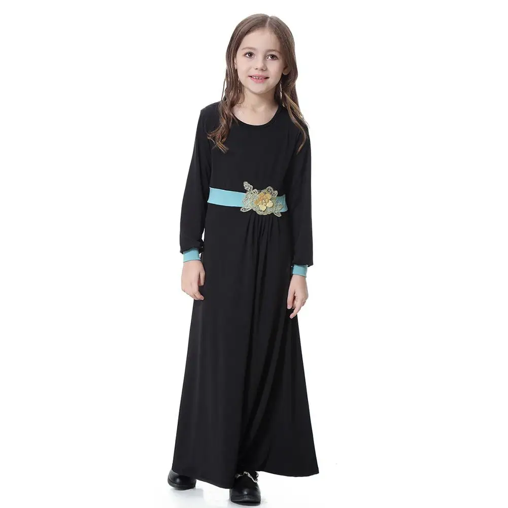 Kidlove/летнее платье для девочек мусульманское традиционное этническое с