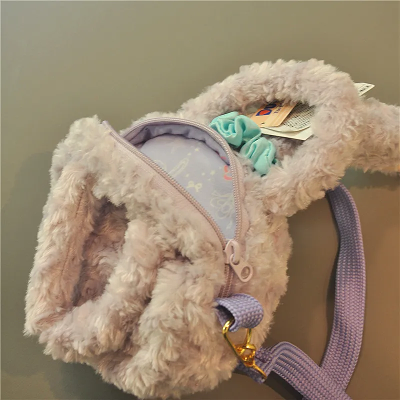 Милые Duffy Bear новые друзья стеллау длинные уши Кролик плюшевая сумка-мессенджер