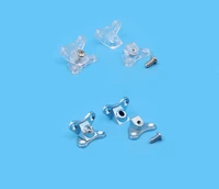 5 pieces of nylon plastic butterfly angle furniture right angle 90 degree angle hinge cabinet fittings corner code