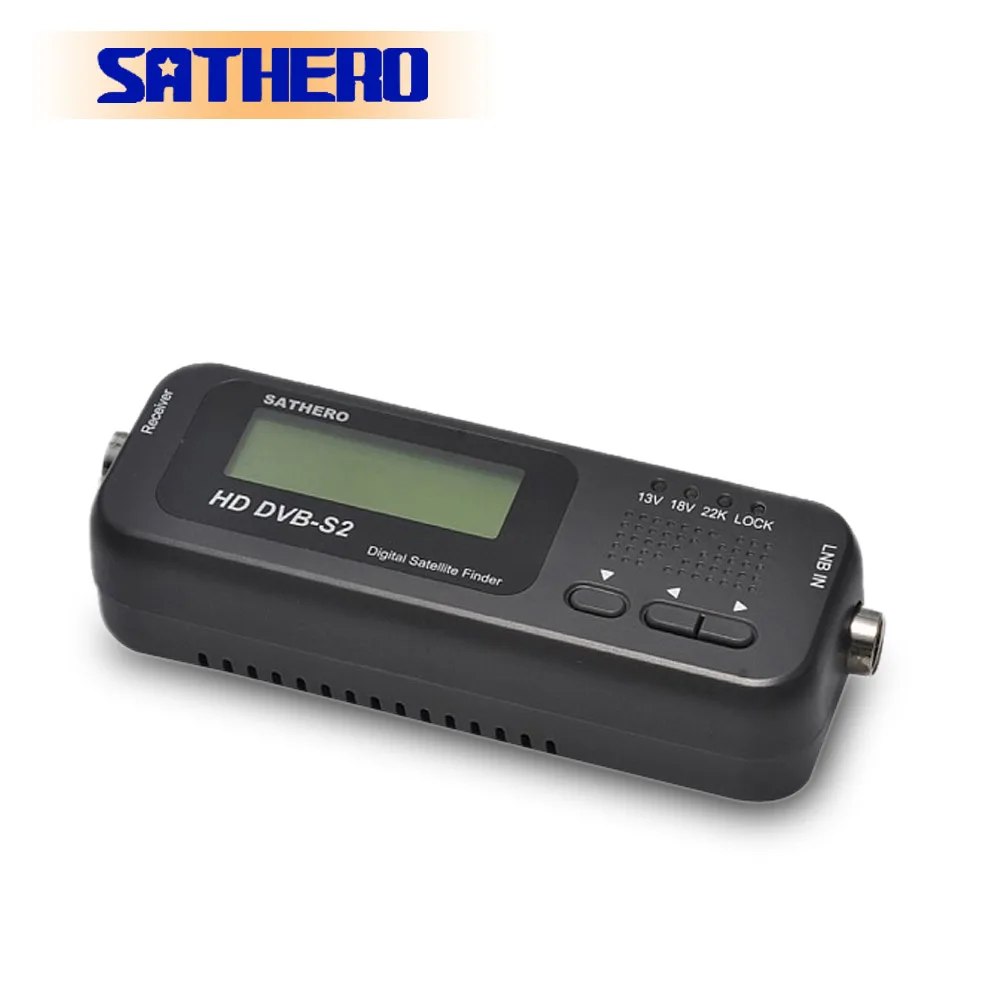 Sathero SH-100HD DVB-S2 высокой четкости цифровой спутниковый искатель портативный satelite Finder метров спутниковые программы