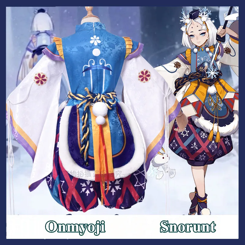 Аниме! Заклинатель Snorunt Unawakening кожи прекрасный кимоно форма Косплэй костюм для