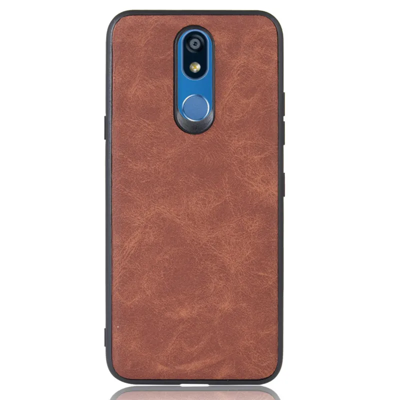 Роскошный винтажный кожаный чехол для телефона LG K12 Plus |