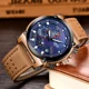 Men Watches LIGE Top Brand Luxury Business Big Dial Chronograph Leather Sport Watch Men Waterproof Quartz Watch Relojes Hombre Other Image