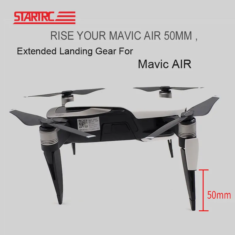 STARTRC Расширенная посадочная Шестерня для DJI Mavic Air Leg поддержка - Цена: 150,56 руб.