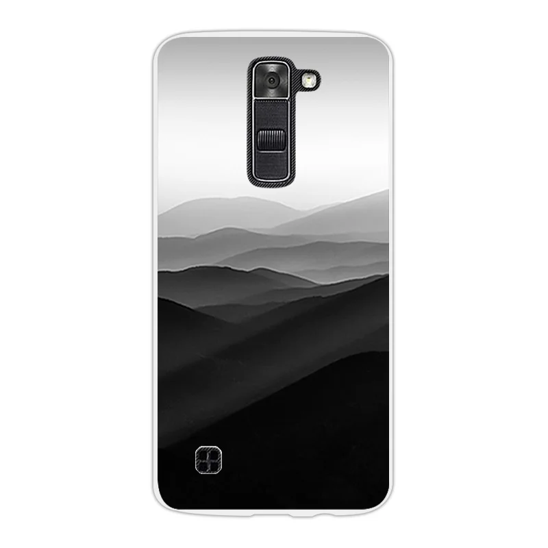 for LG K7 K330/Tribute 5 LS675/X210 X210DS Fashion Back Cover Fundas TPU Ultrathin Soft Silicon Sunrise Phone Case |