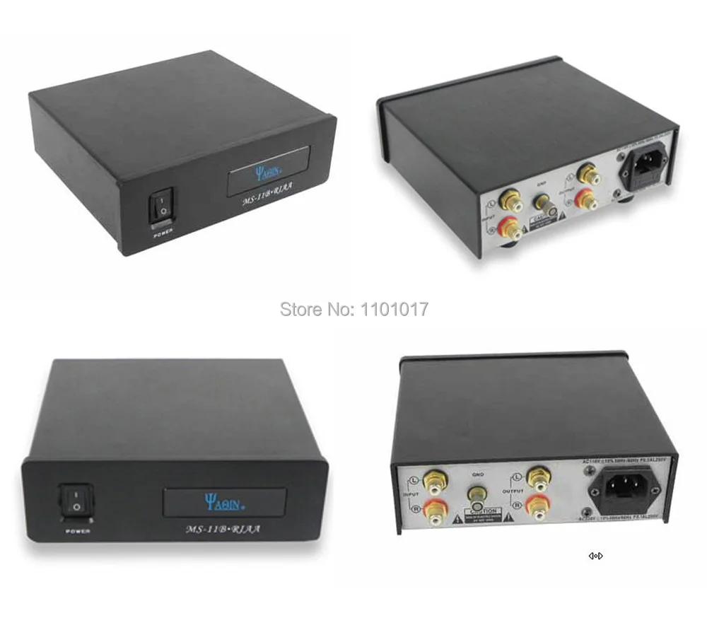 Предварительный усилитель YAQIN RIAA для винилового проигрывателя PUS Phono Stage HIFI preamp