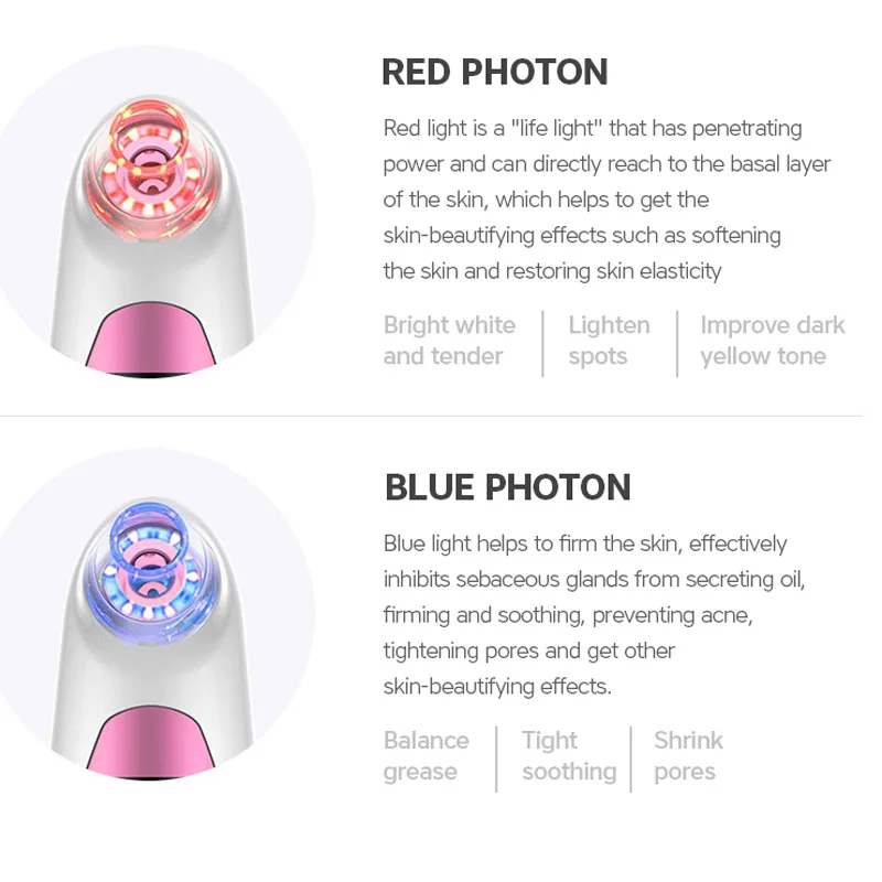 Lescolton многофункциональный вакуумный удалитель угрей Photon Beauty уход за носом