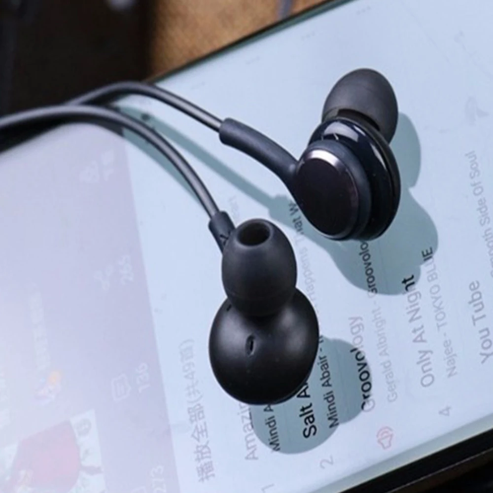 In ear стерео наушники гарнитура 3 5 мм с микрофоном для iPhone SamSung Huawei Xiaomi и многое