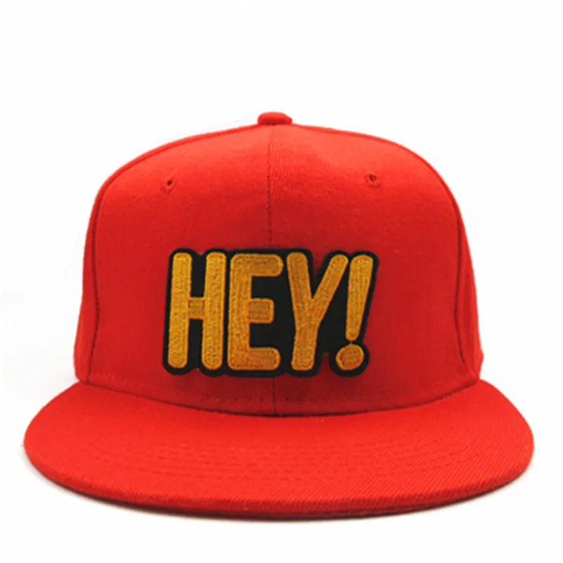 

2019 hey letter embroidery cotton Baseball Cap hip-hop cap Adjustable Snapback Hats for men and women 235