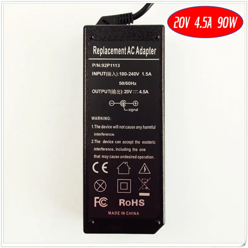 Зарядное устройство для ноутбука IBM / Lenovo Thinkpad Edge 13 14 15 E10 E20 E30 E31/адаптер