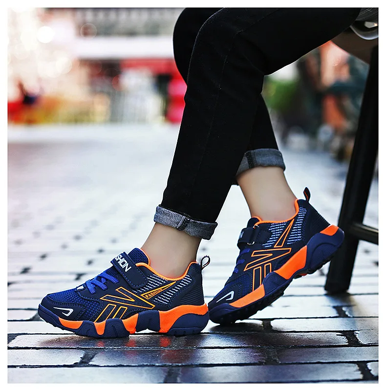 2019 New Style Sneaker Breathable Mesh Casual Running Shoes Children's shoes For Boys |