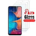 3 шт. закаленное Стекло для samsung Galaxy A10 A20 A30 A40 A50 A60 A70 A80 A90 A20E Экран защитная плёнка для НУА Вэй для M10 M20 M30