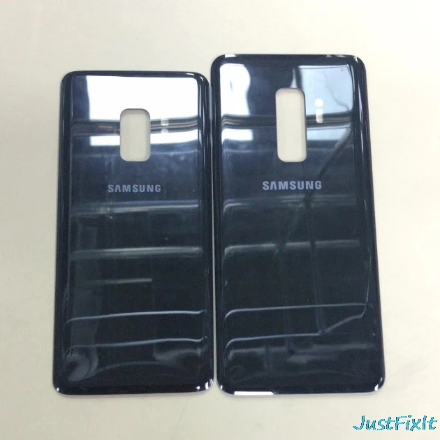Для SAMSUNG Galaxy S9 plus + G965 G965F G960F G960 Задняя крышка батареи дверь задняя стекла Корпус