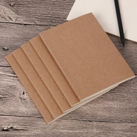 1pc cowhide paper vintage cover travel journal notebook blank notepad office school stationery supplies