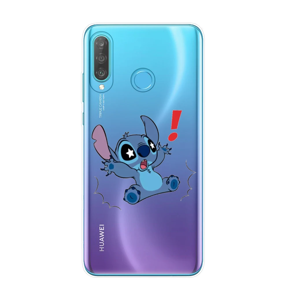 Чехол для телефона с рисунком стежка, чехол для huawei P8 P9 Lite P10 P20 P30 Lite Pro, Прозрачная силиконовая задняя крышка, мультяшный Мягкий ТПУ чехол s Capa
