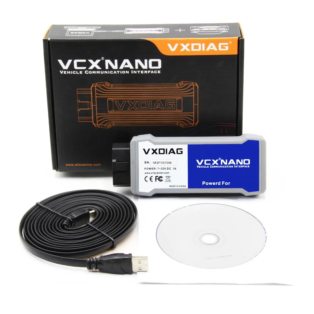 USB For G-M VXDIAG VCX NANO для Tis techstem V14.00.018 для JLR SDD V158 ODIS V5.1.5 OBD OBD2 автомобильный диагностический инструмент OBD2 wifi автоматический сканер - Цвет: USB For G-M