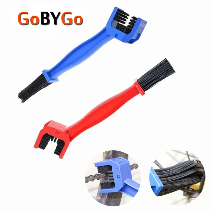 GoByGo 1 шт. мотоциклетные очистка велосипедной цепи щетка тормоз очиститель пыли