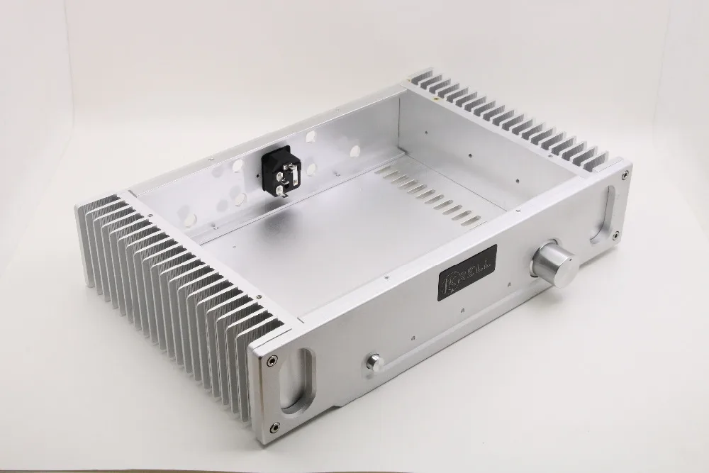 Полностью алюминиевый корпус усилителя мощности SENGTERBELLE Silver 1969 класса A Hi Fi