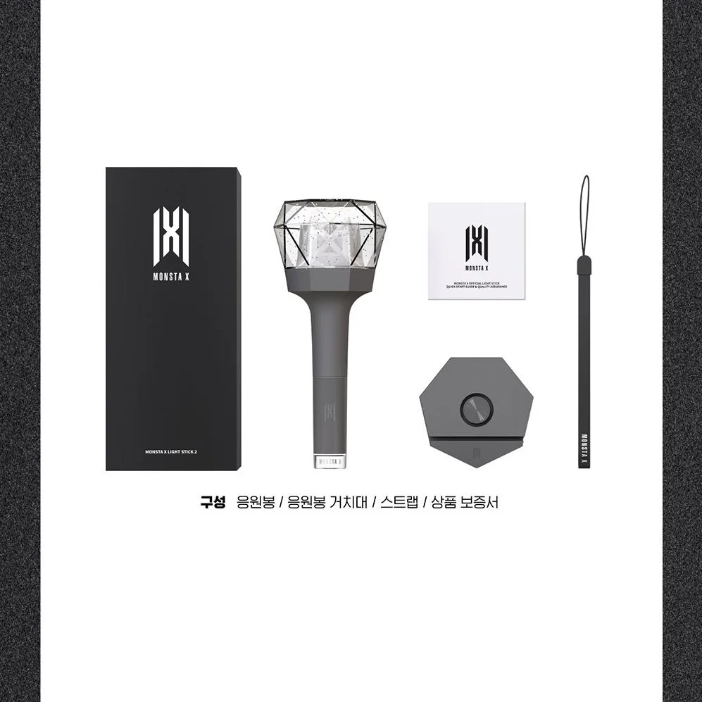 В наличии LED KPOP MONSTA X Light Stick Ver.2 официальный 2018 Новый лампа освещение концертов