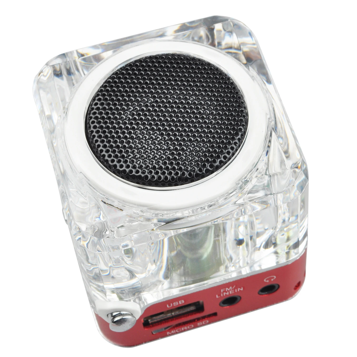 RISE портативный NIZHI Мини дисковый динамик fm радио микро SD мини USB