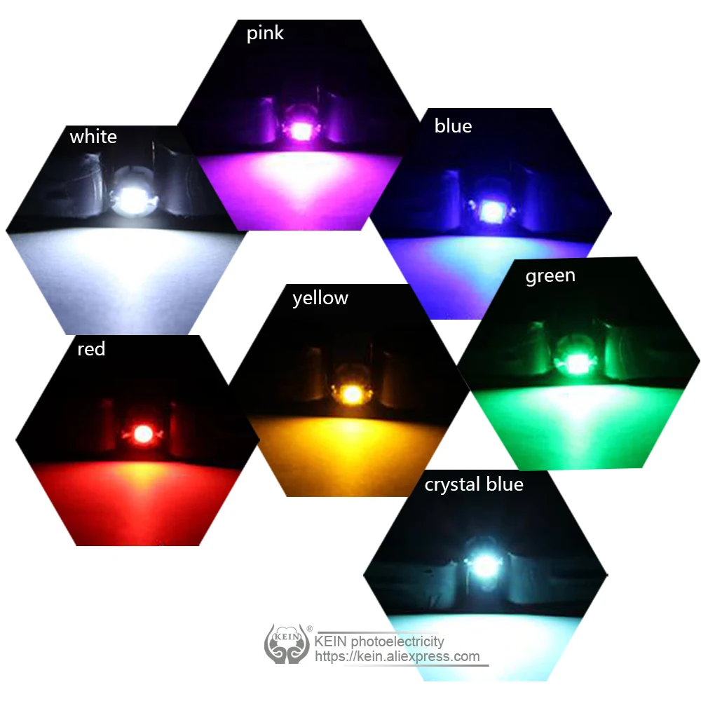 KEIN 10 шт. T3 светодиодная автомобильная лампа 2835 1smd Авто приборная панель