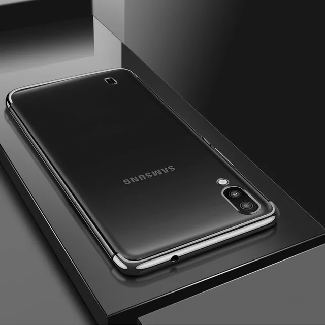 Silver Для samsung Galaxy A10 A20 A30 A40 A50 A70 A20E M10 M20 M30S A10S A20S A30S чехол ультра-тонкий чехол из ТПУ силиконовый мягкий чехол Крышка - Цвет: Silver