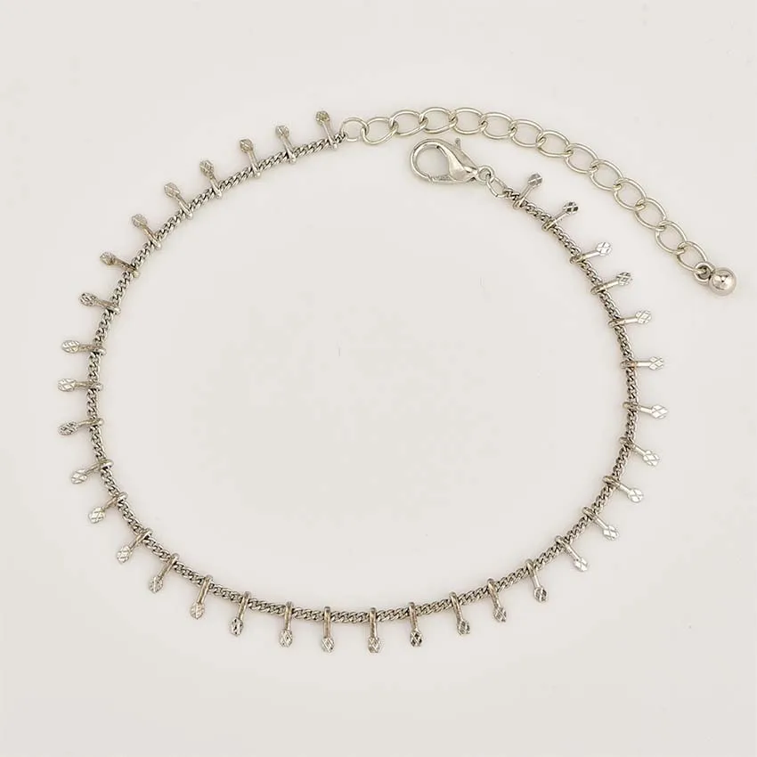 2019 Новый Boho multi оболочки Halhal женский браслет на ногу Cheville Серебро ножной