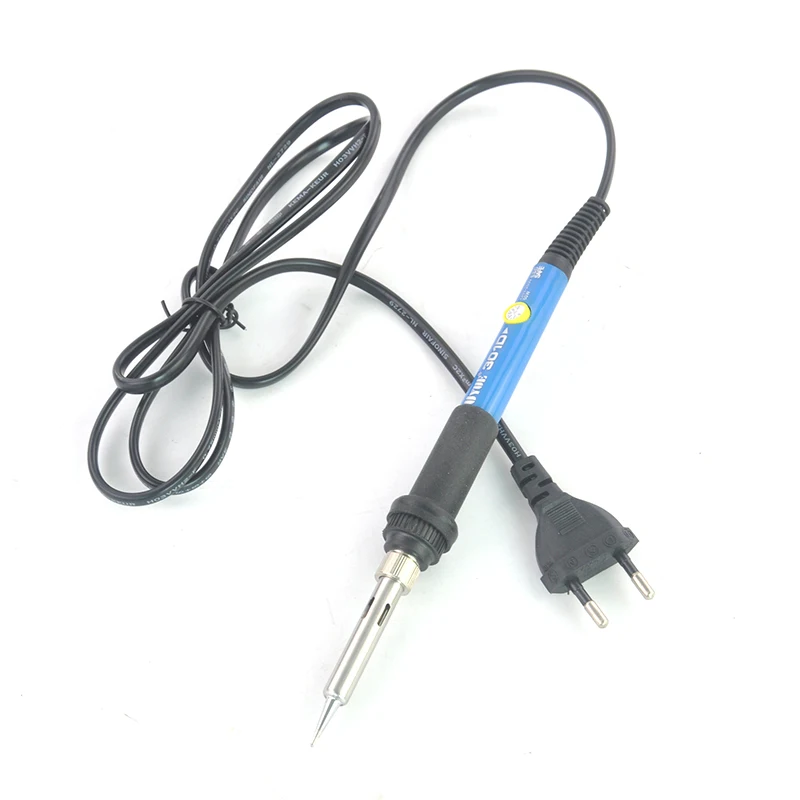 Uyue последним ЕС Plug 60 Вт 110 В/220 В Температура Регулируемая электросварки припоя