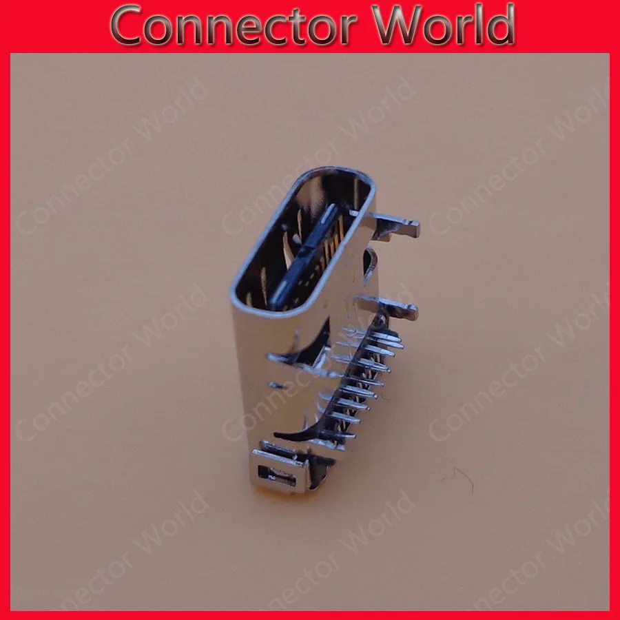 Новый разъем типа C 24 контакта гнездовой под прямым углом SMT Tab USB 3 1 версия питания