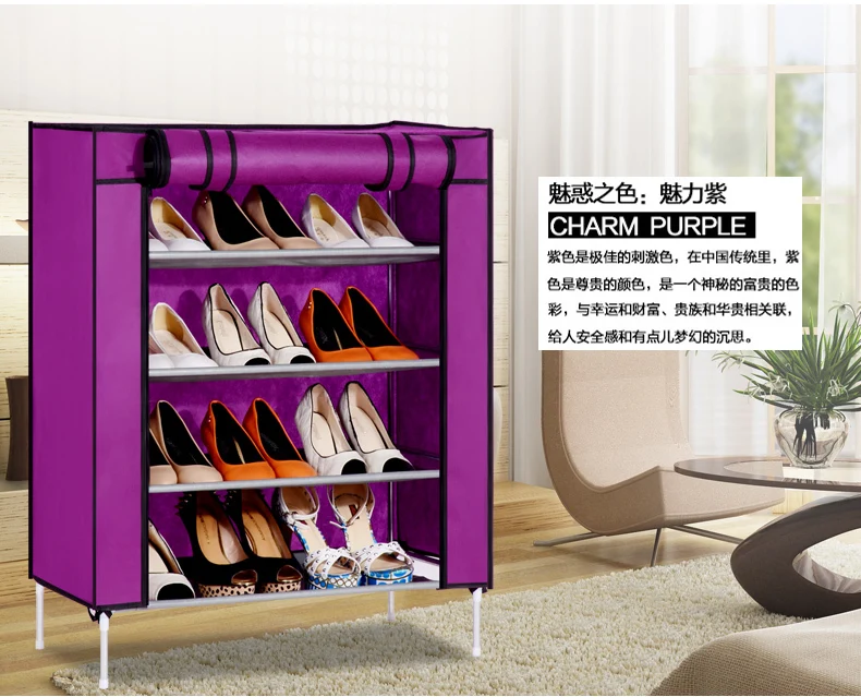 Очаровательные фиолетовые 3 шага нетканые ткани пыленепроницаемые и влажные