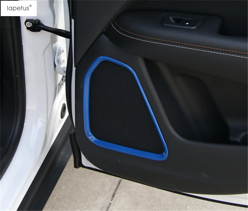 Lapetus аксессуары подходят для Jeep Compass Красочные Внутренняя двери автомобиля аудио Динамик литья крышка комплект отделкой 4 шт./компл