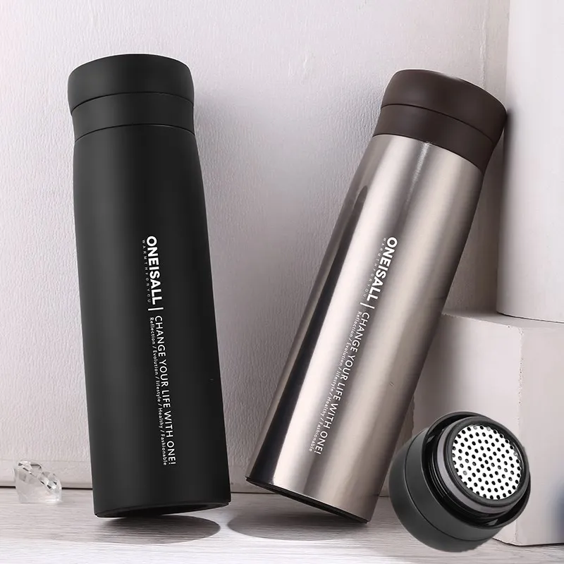 Термокружка с фильтром 304 термос из нержавеющей стали изоляцией термосы бутылка