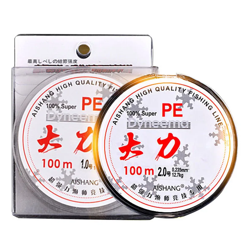 PE Braided Super Strong 100M 4 плетенка для рыбалки Strand Weaves Fishing Line fishing line ружье подводной